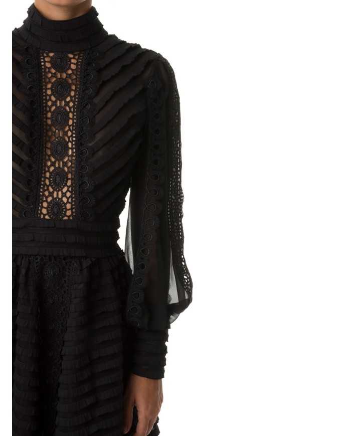 W LES FEMMES by BABYLON Abito con pizzo