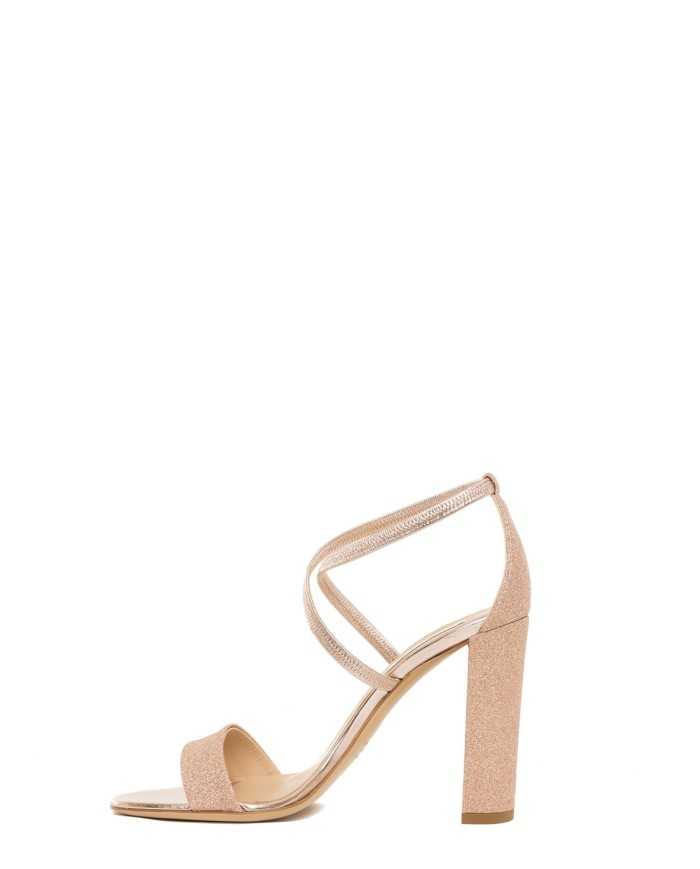 ninalilou Sandalo in micro glitter