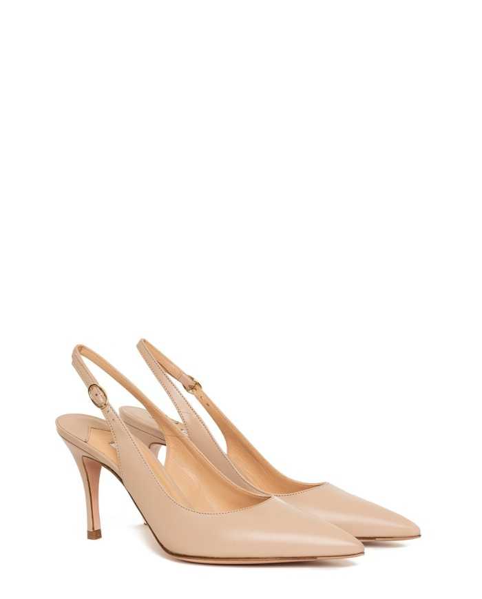 ROBERTO FESTA Sandalo slingback in pelle