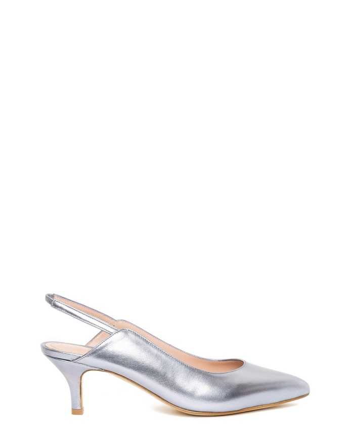 FRANCESCO SACCO Sandalo slingback laminato