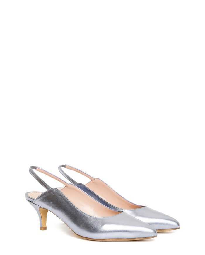 FRANCESCO SACCO Sandalo slingback laminato
