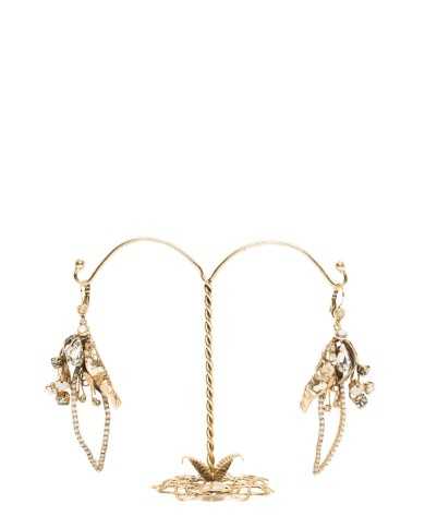 DUECI BIJOUX Orecchini foglia lunga