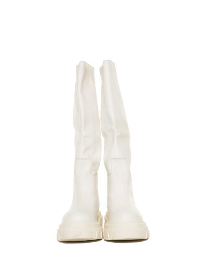 Sx Dx Anfibio alto in pelle