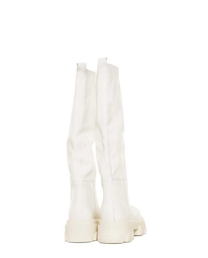 Sx Dx Anfibio alto in pelle