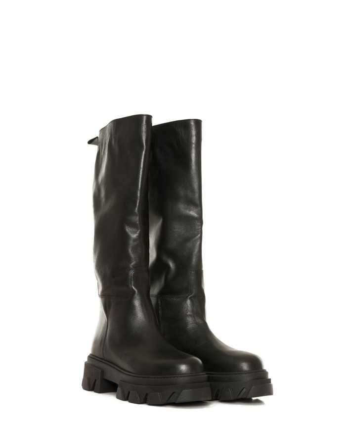 Sx Dx Anfibio alto in pelle