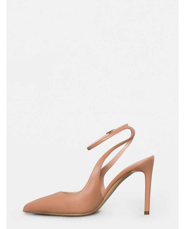 ninalilou Sandalo slingback in pelle