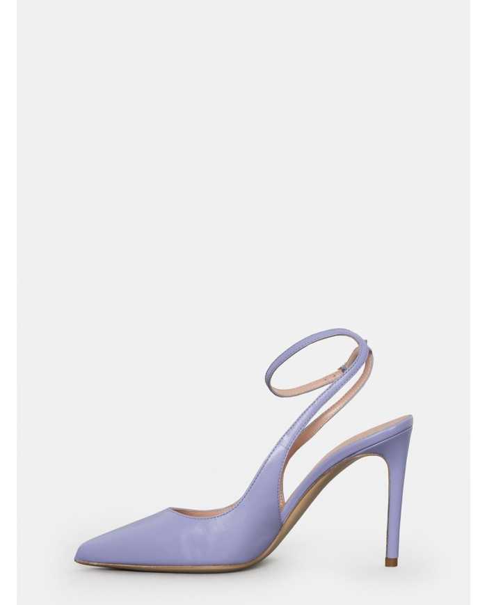 ninalilou Sandalo slingback in pelle