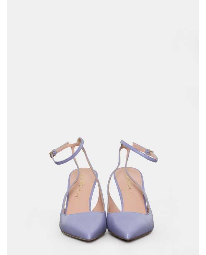 ninalilou Sandalo slingback in pelle