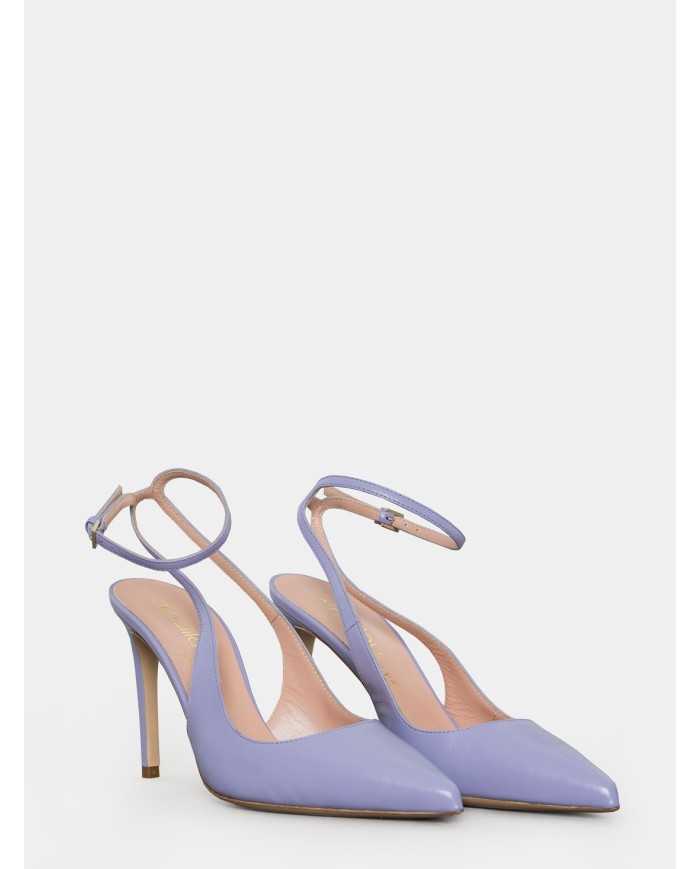 ninalilou Sandalo slingback in pelle