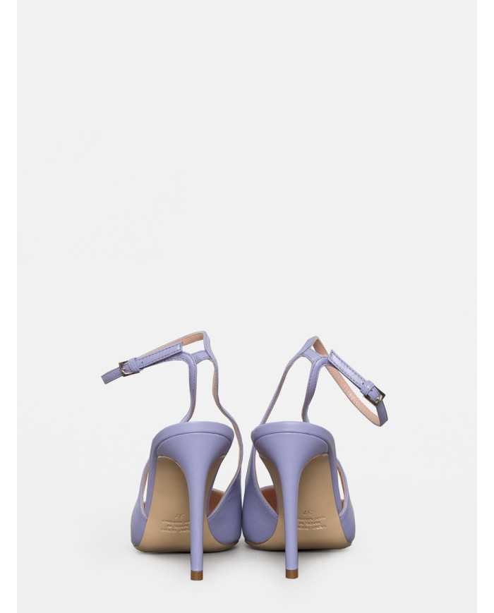 ninalilou Sandalo slingback in pelle