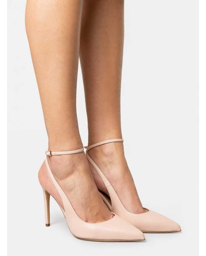 ninalilou Sandalo slingback in pelle