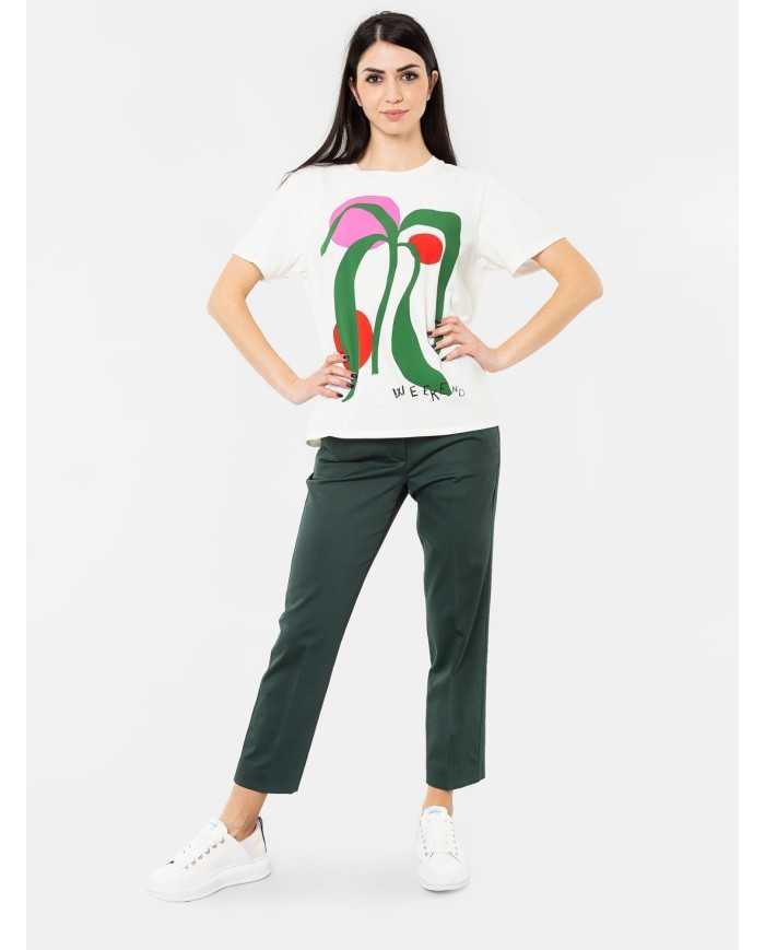 MAXMARA WEEKEND Pantalone in cotone