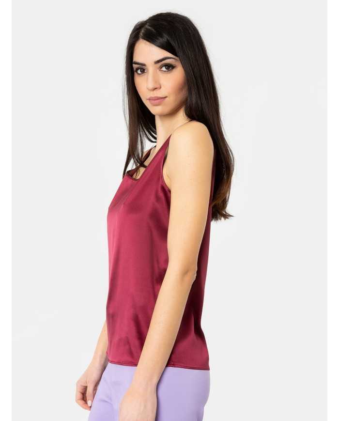 SIMONA CORSELLINI Top in seta