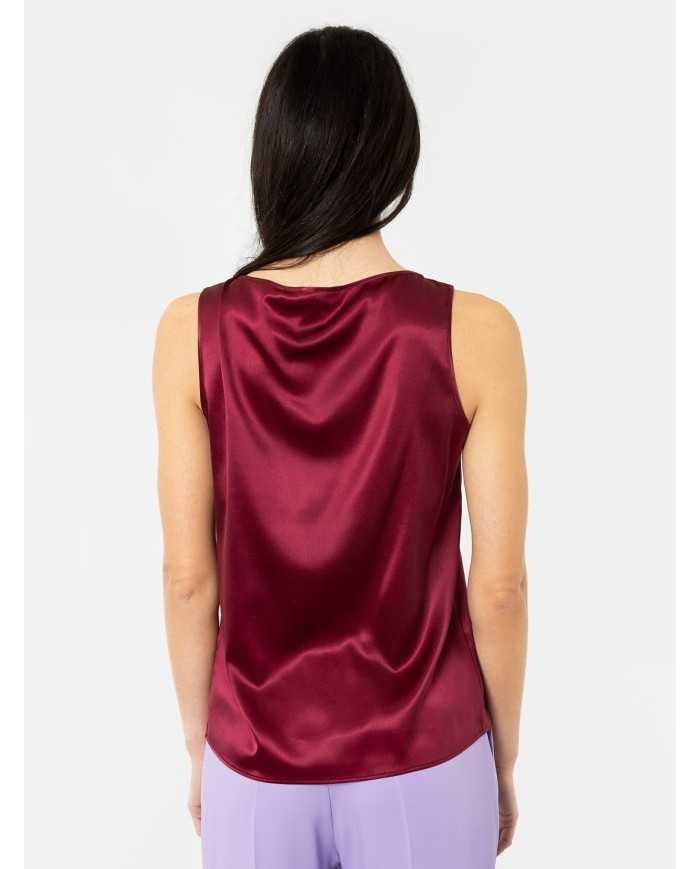 SIMONA CORSELLINI Top in seta