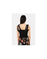 MIRIAM STELLA Top arricciato nastri