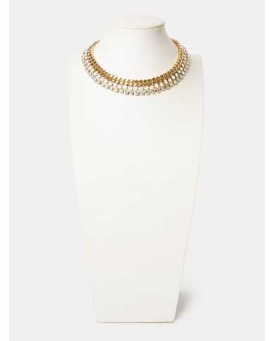 DUECI BIJOUX Collana girocollo con strass