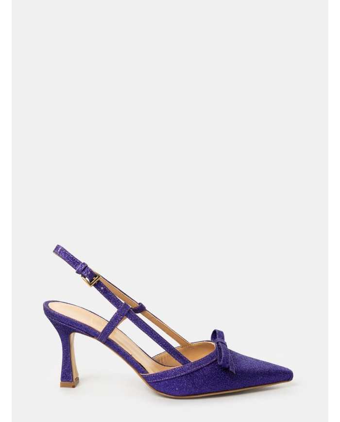 ROBERTO FESTA Sandalo slingback in glitter