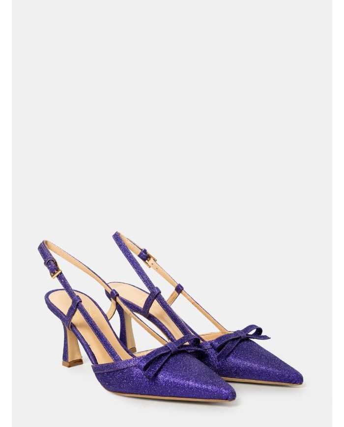 ROBERTO FESTA Sandalo slingback in glitter