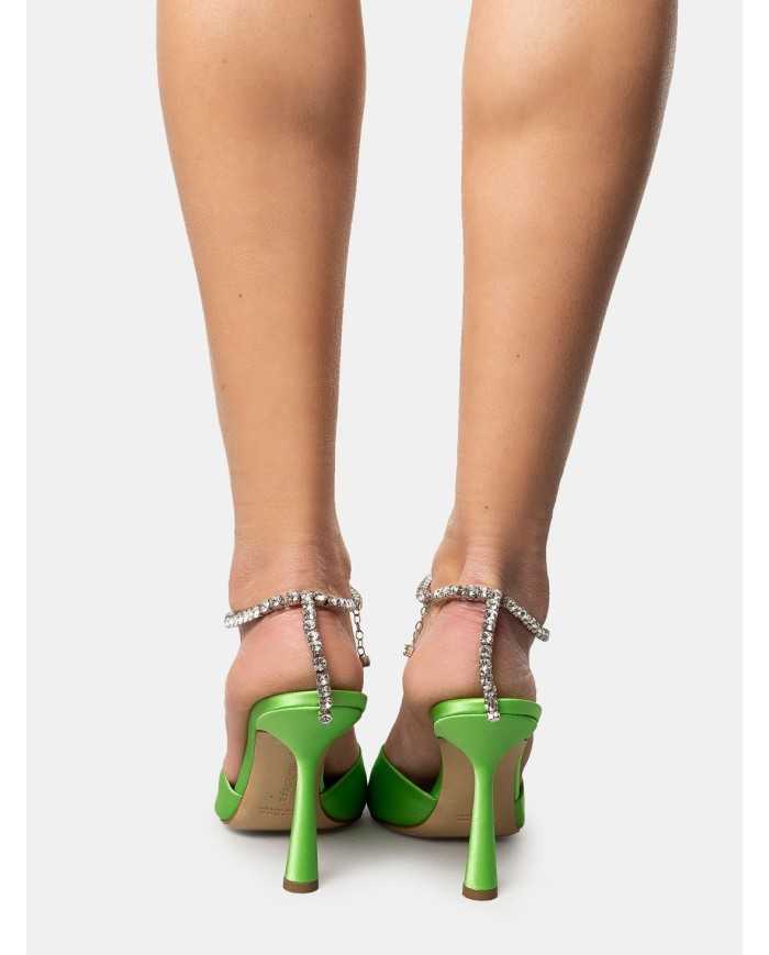 Aldo Castagna Sandalo in raso EMILY