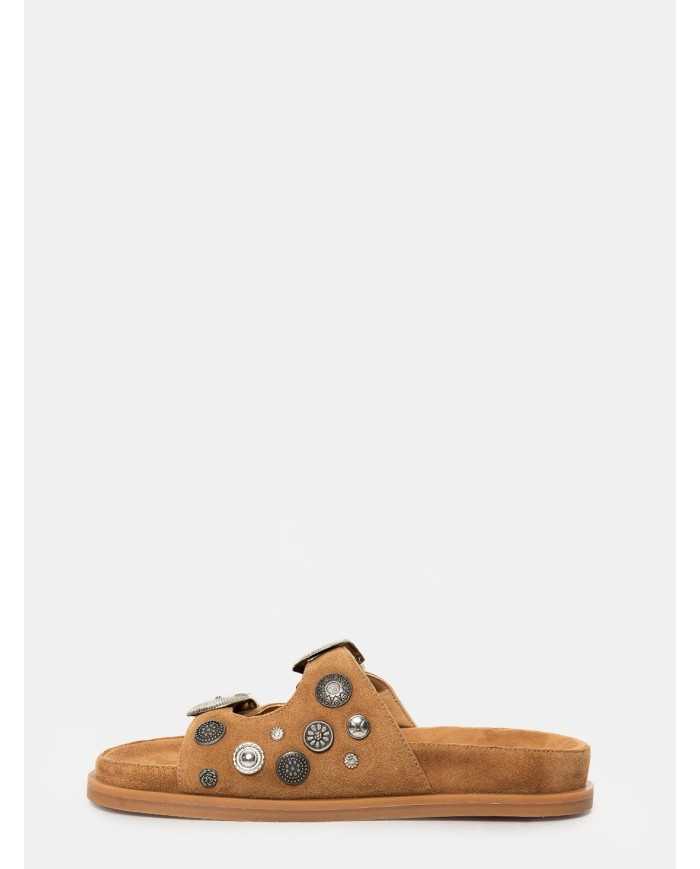 Strategia Sandalo in camoscio