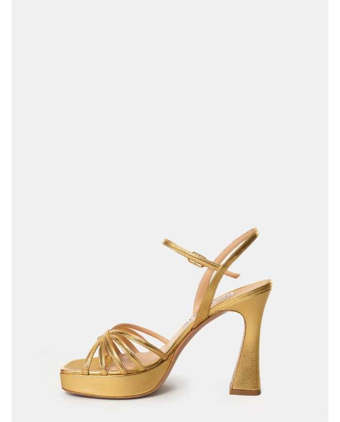 FRANCESCO SACCO Sandalo laminato