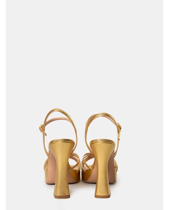 FRANCESCO SACCO Sandalo laminato