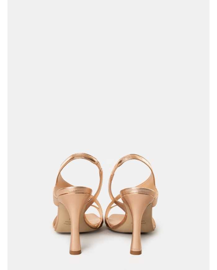 LELLA BALDI Sandalo laminato