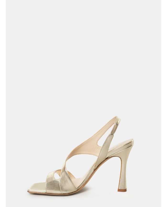 LELLA BALDI Sandalo laminato