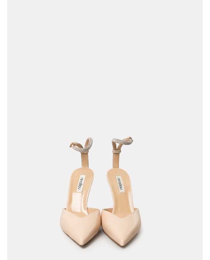 ninalilou Sandalo slingback gioiello