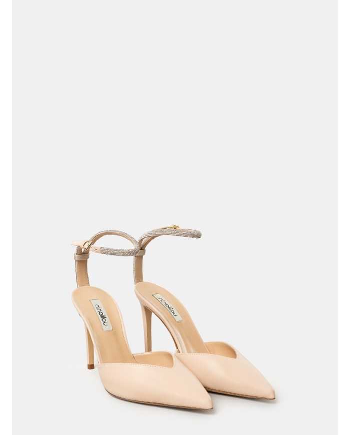 ninalilou Sandalo slingback gioiello