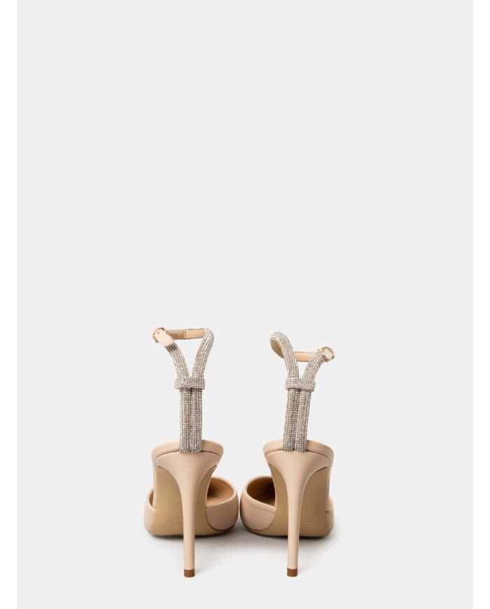 ninalilou Sandalo slingback gioiello