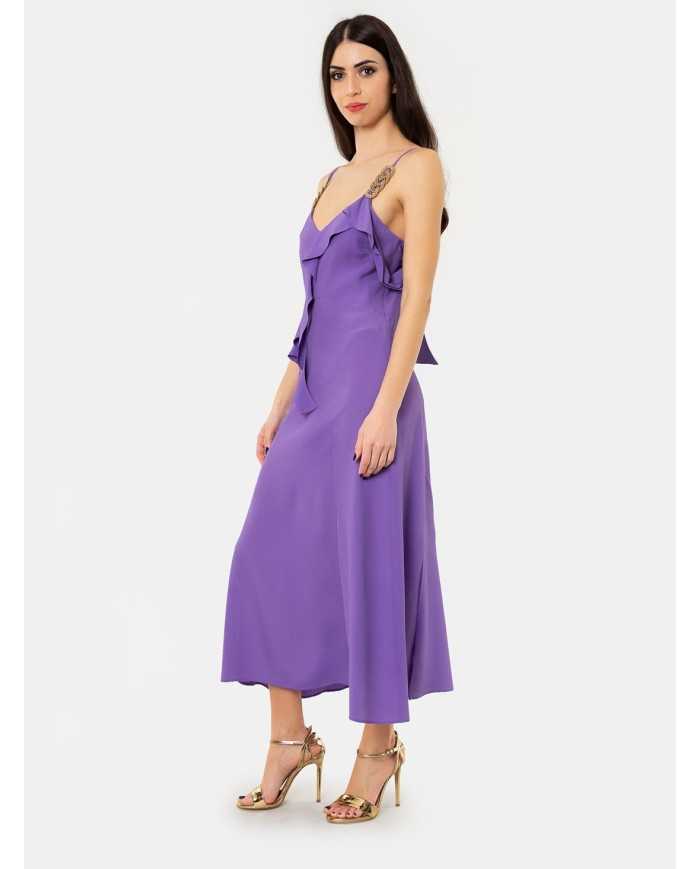 SIMONA CORSELLINI Abito con volant