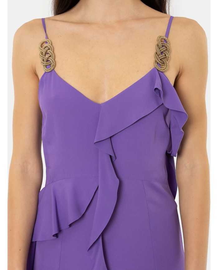 SIMONA CORSELLINI Abito con volant