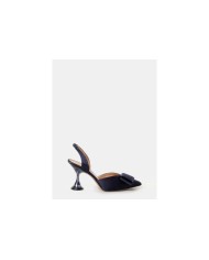 FRANCESCO SACCO Sandalo slingback in raso