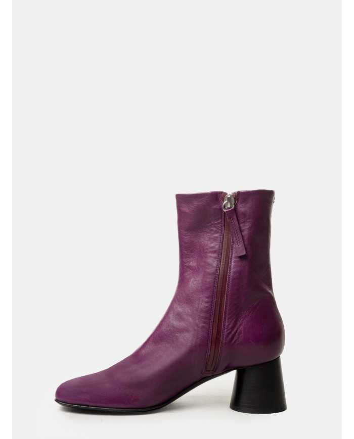 HALMANERA Tronchetto in pelle