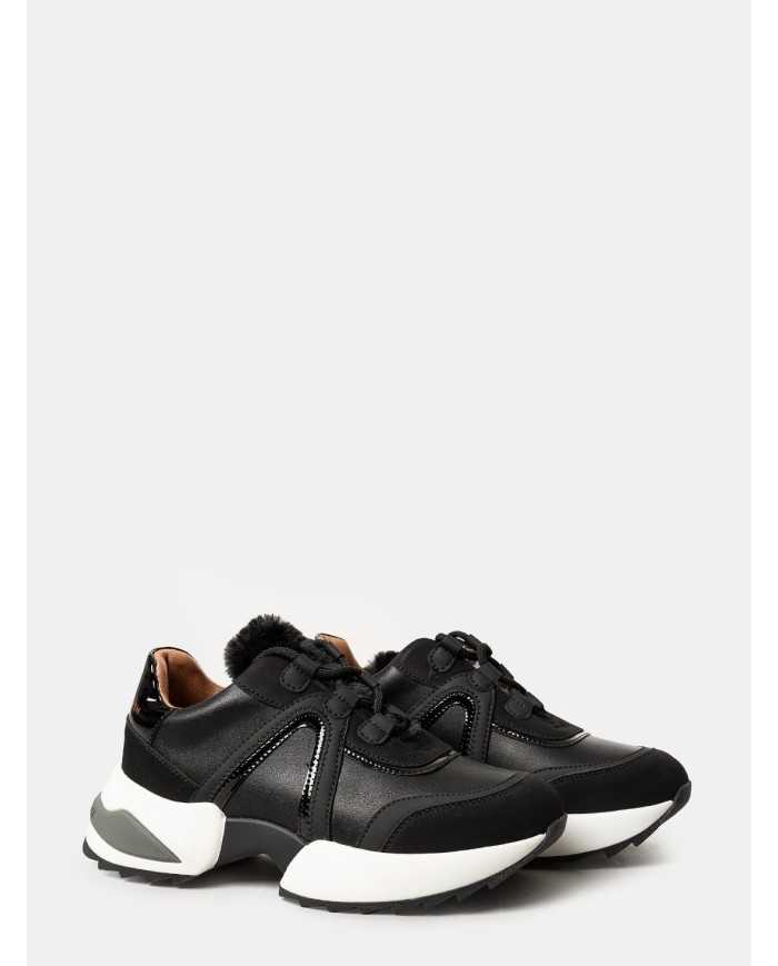 ALEXANDER SMITH Sneakers in pelle MARBLE