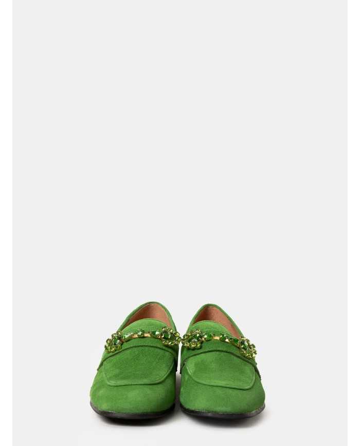 BIANCA DI' Mocassino in camoscio