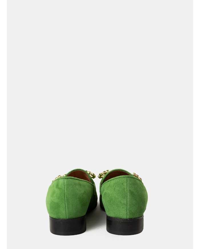 BIANCA DI' Mocassino in camoscio