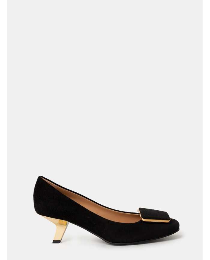 ROBERTO FESTA Decolletè in camoscio