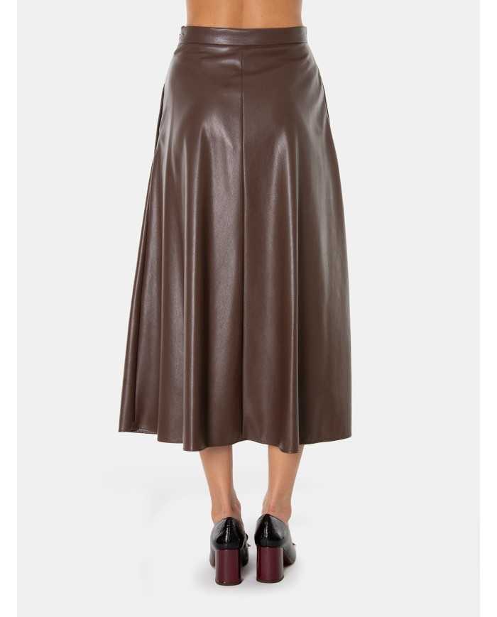 MAXMARA WEEKEND Gonna in jersey spalmato