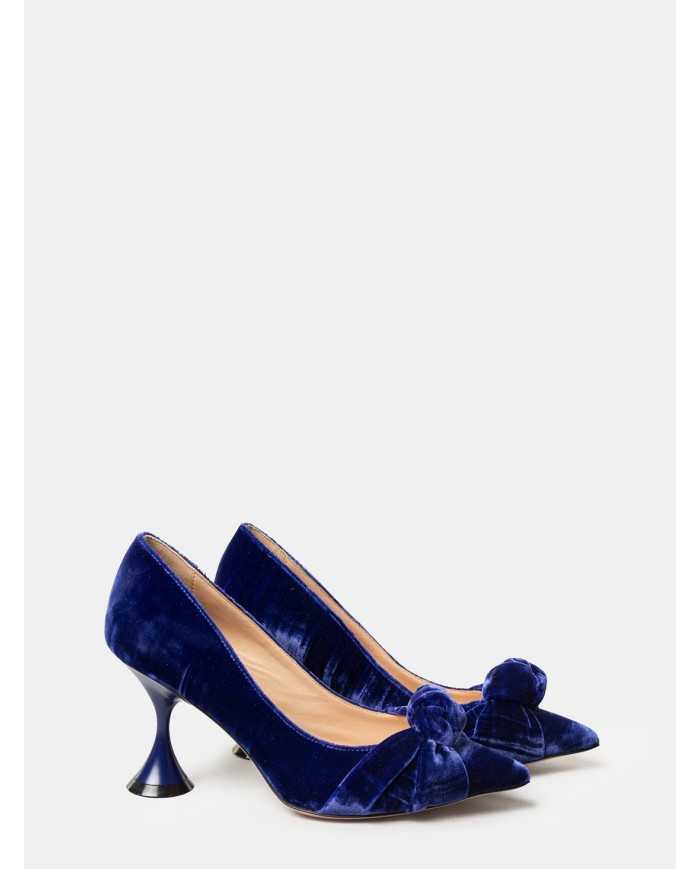 FRANCESCO SACCO Decolletè in velluto