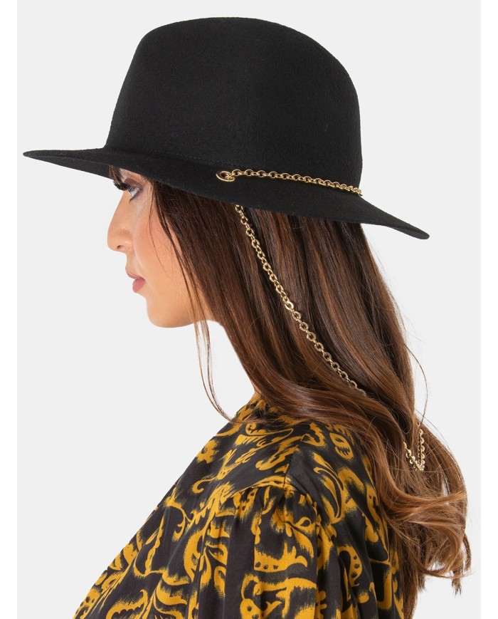 SIMONA CORSELLINI Cappello con catena