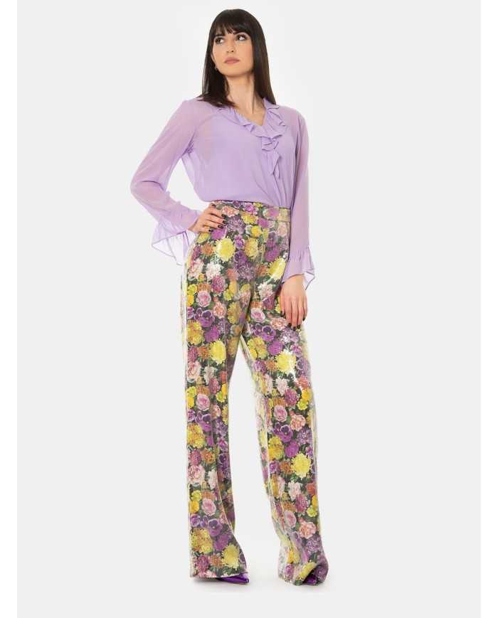 MAXMARA STUDIO Pantalone con paillettes