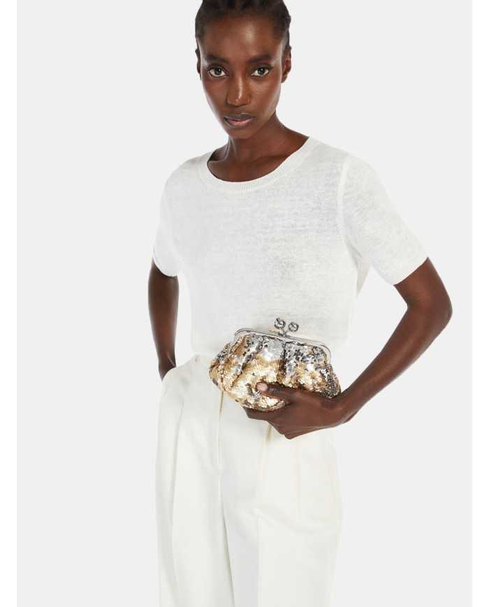 MAXMARA WEEKEND Borsa small pasticcino in paillettes