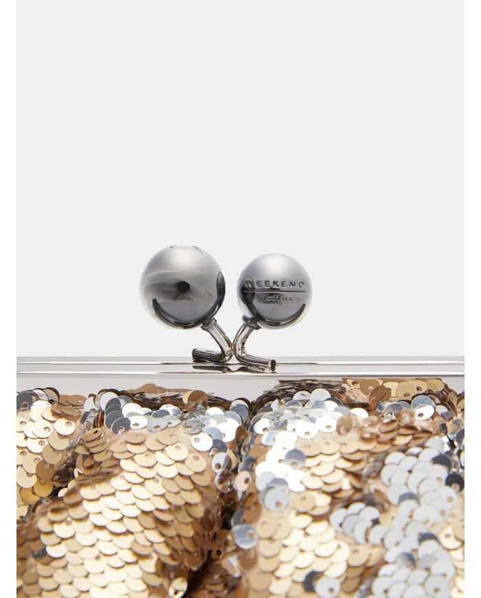 MAXMARA WEEKEND Borsa small pasticcino in paillettes