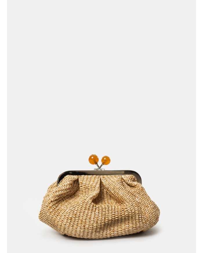MAXMARA WEEKEND Borsa small pasticcino in rafia