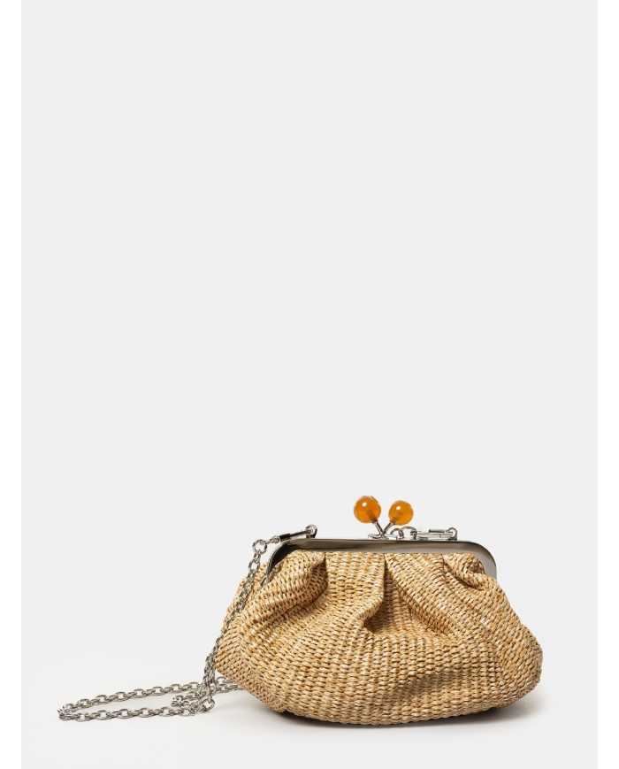 MAXMARA WEEKEND Borsa small pasticcino in rafia