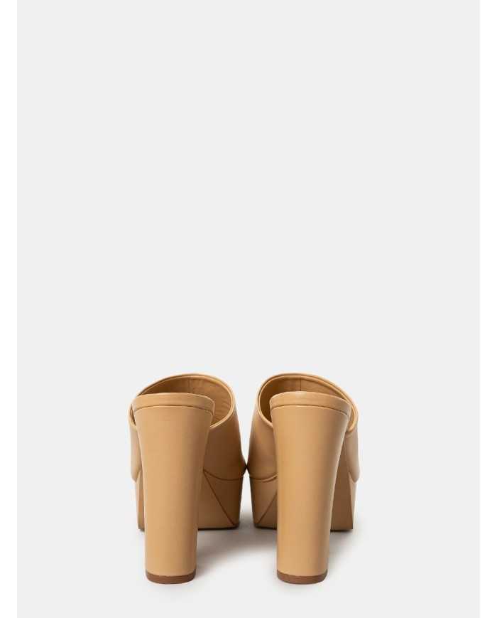 CARRANO Sandalo sabot con plateau