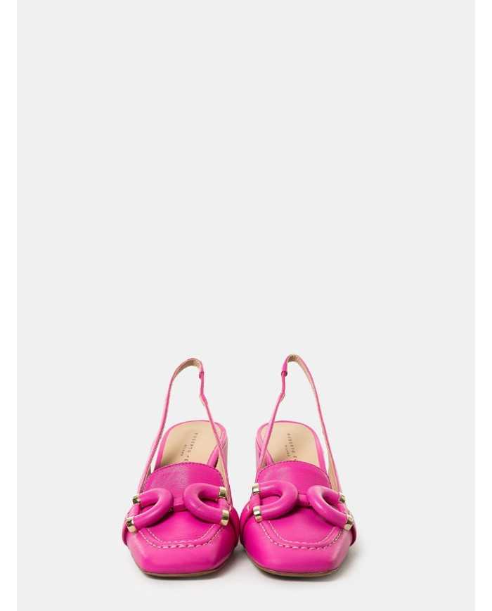 ROBERTO FESTA Sandalo slingaback in pelle