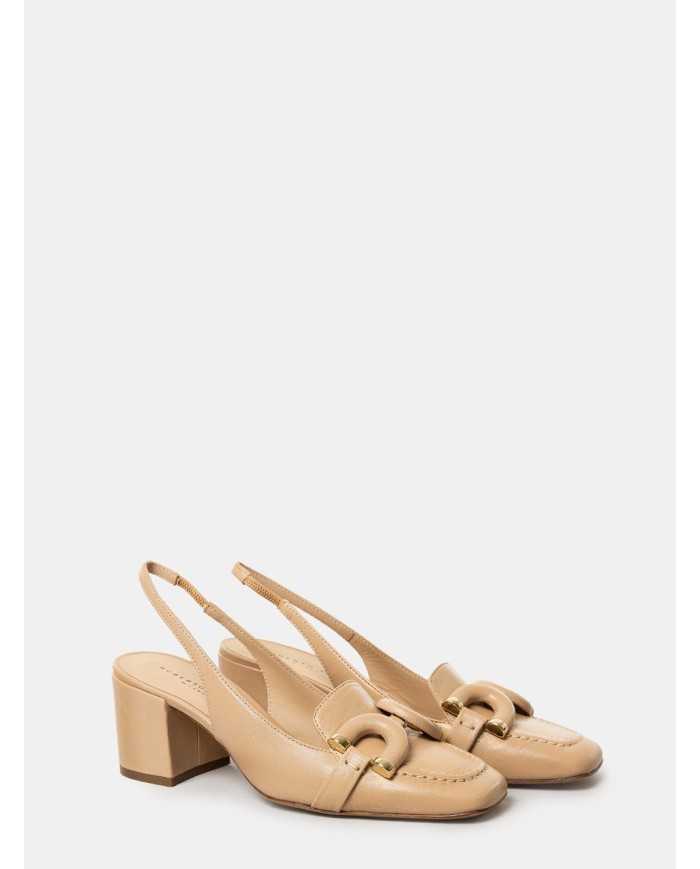 ROBERTO FESTA Sandalo slingaback in pelle